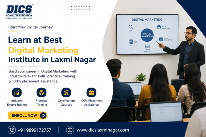 Best Digital Marketing Institute in Laxmi Nagar