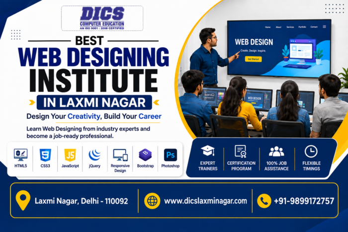 Best Web Designing Institute in Laxmi Nagar | Learn Web Design