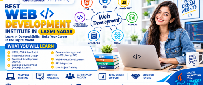 Best Web Development Institute in Laxmi Nagar | DICS